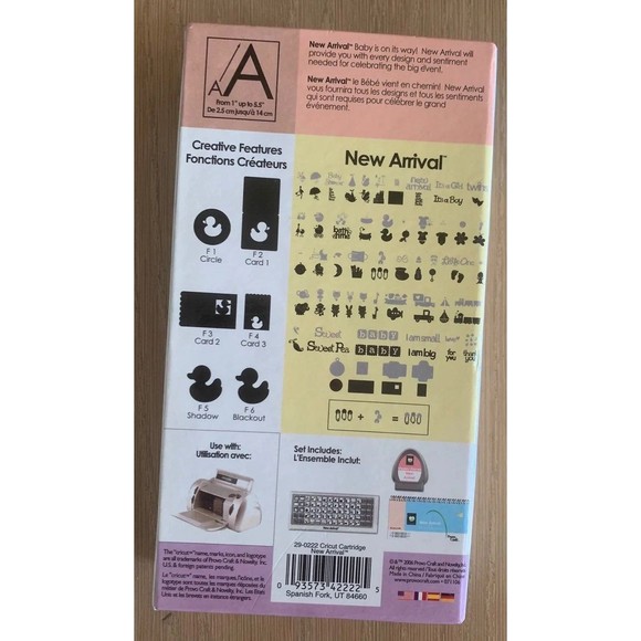 NEW ARRIVAL Cricut Cartridge New WOT - Picture 5 of 6